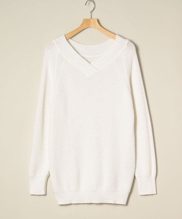 ONWARD Reuse Park 【UNFILO】ニット春夏 ホワイト