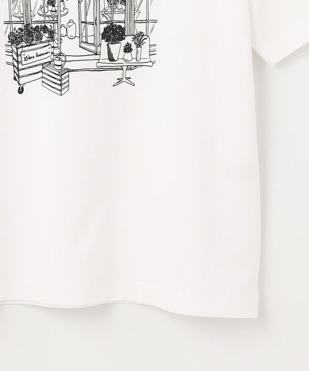 自由区 【洗える】グラフィック Tシャツ オフ