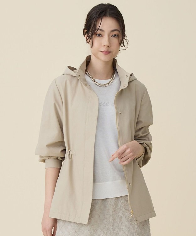 自由区 コットンナイロンタッサー ブルゾン Ⅱ ベージュ