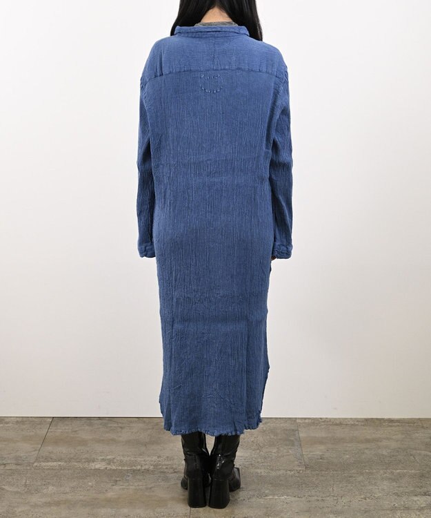 crêprie tsumori chisato creperie INDIGO SHIRT ONEPIECE クレプリ インディゴシャツワンピース INDIGO BLUE