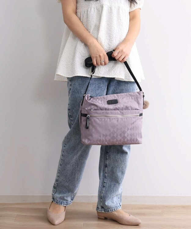 ACE BAGS & LUGGAGE Kanana project カナナモノグラム3rd ショルダーバッグ 11912 カナナ プロジェクト ラベンダー