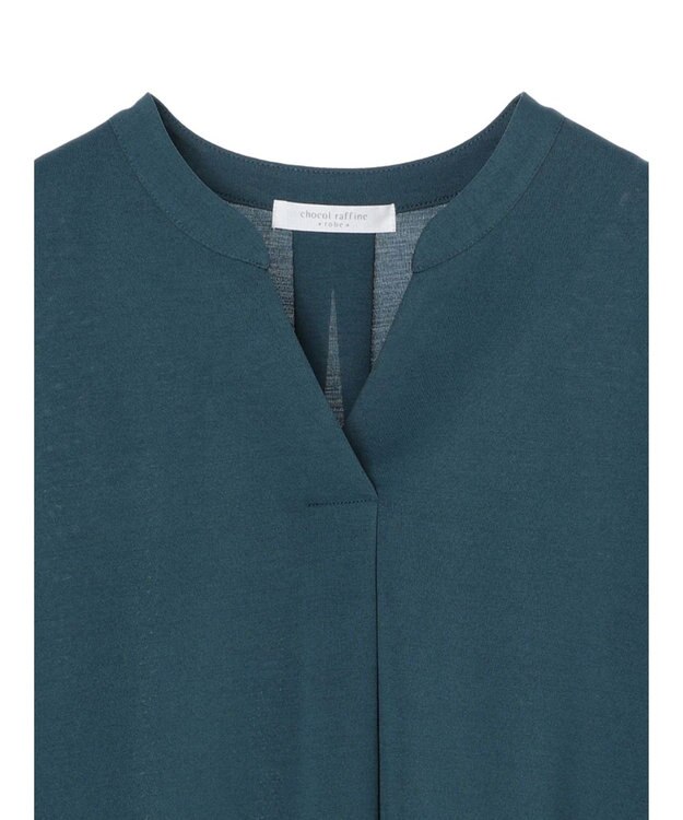 Green Parks BEST PRICE  スキッパー５分袖ブラウソー Green