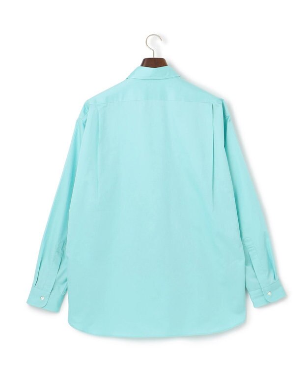 J.PRESS MEN 【J.PRESS ORIGINALS】Finx Cotton Twill Baggy Fit Shirt グリーン系