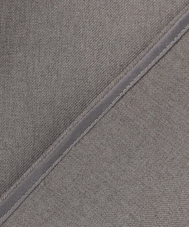 #Newans 【洗濯機可】シャーリングカフスパウダリーブラウス チャコール