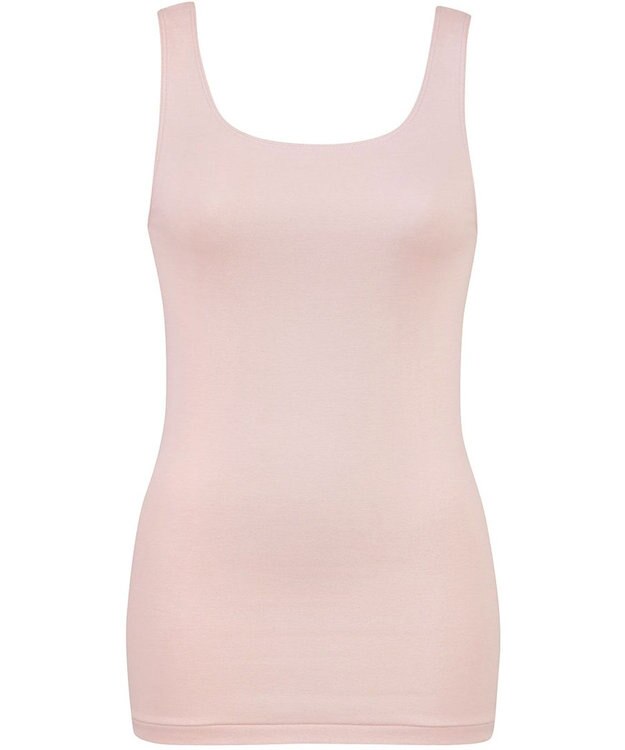 Wing あったかインナー オーガニックコットン混 やわらかくやさしい肌ざわり 【綿の贅沢オーガニック】 綿混 保温性 ノースリーブ 秋 冬 EL4131 ウイング／ワコール ラズベリー