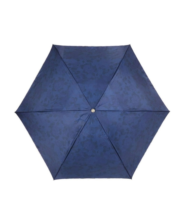 ミラショーン (mila schon) 折りたたみ傘 内側花プリント