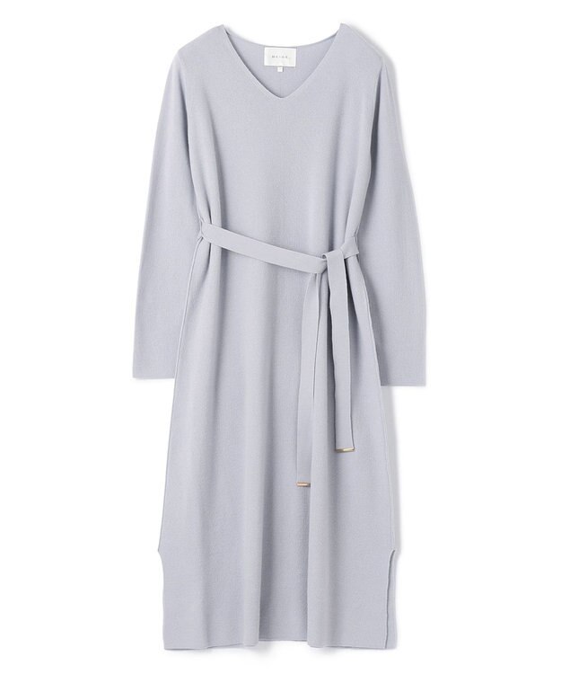 BEIGE， LISS / ニットワンピース Ice Blue