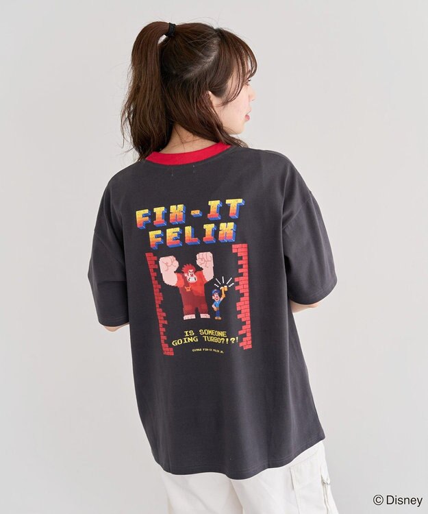 Green Parks シュガーラッシュ　／　ゲーム半袖ＴＥＥ Charcoal Gray