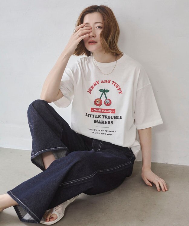 WEGO 【トムとジェリー/グレムリン/バットマン/ユニセックス着用ITEM/SMLサイズ展開】キャラクターズグラフィックT1（SS） 柄3