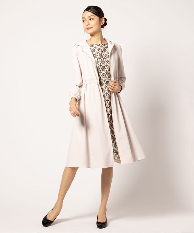 TOCCA 【撥水・接触冷感・消臭・UV90%以上カット・洗える】SAND DUNE コート ピンク系