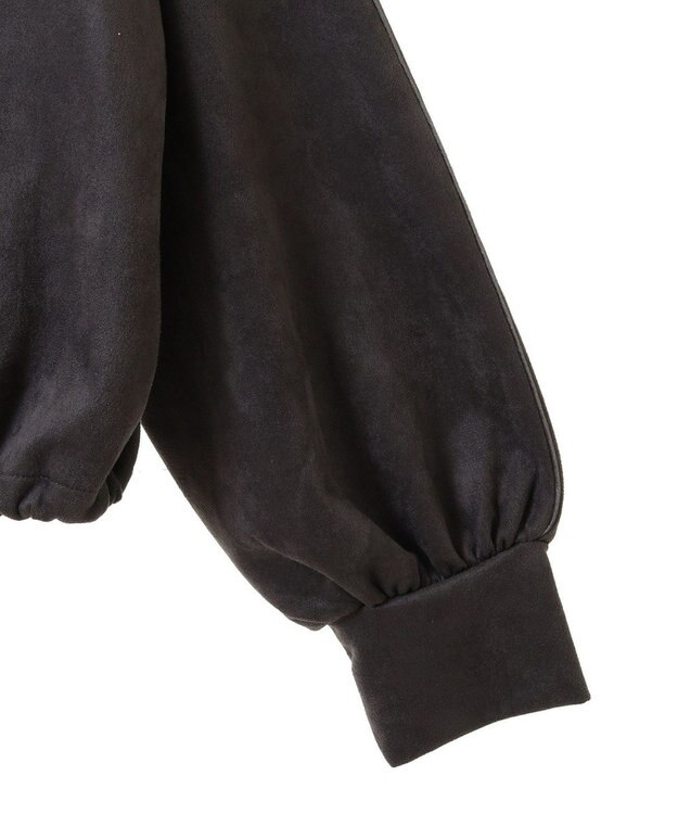 Green Parks スウェード調トラックジャケット Charcoal Gray