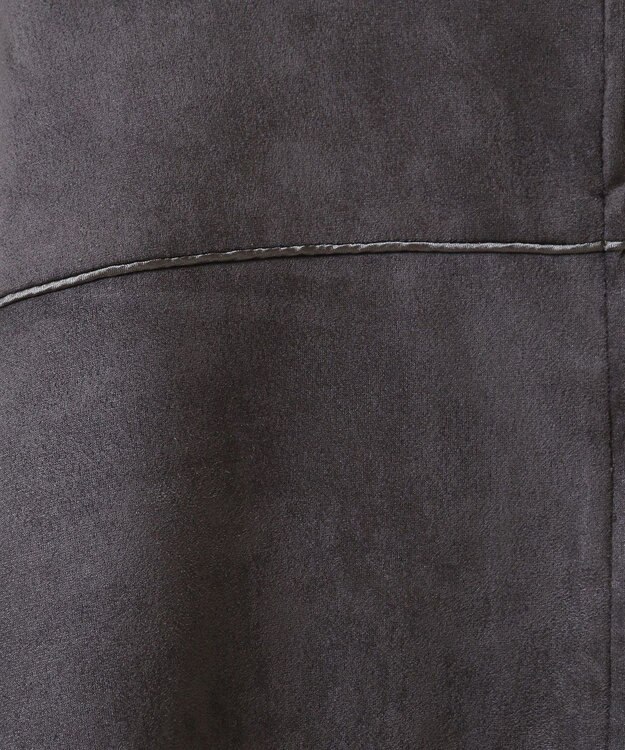 Green Parks スウェード調トラックジャケット Charcoal Gray