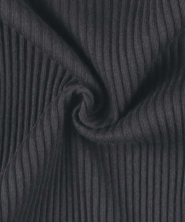 une nana cool 綿100% リブ編みコットン タンクトップ BL