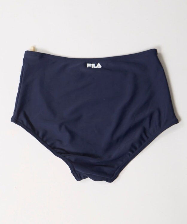 OP／FILA 【FILA】ドルマン袖フリルタンキニ4点セット水着 サックス