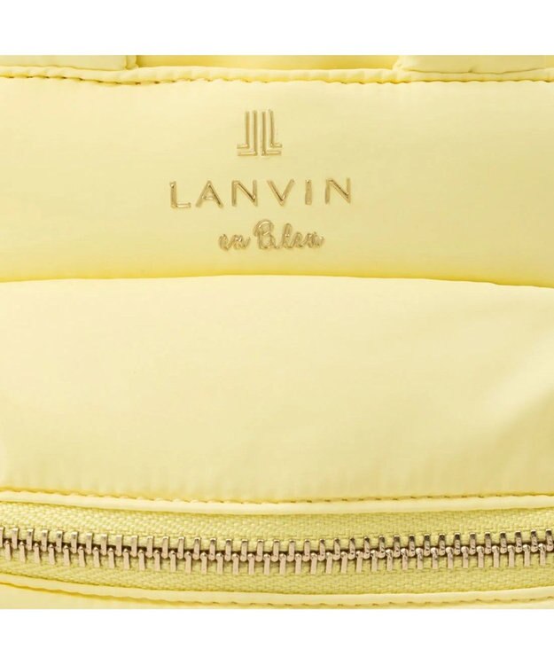 LANVIN en Bleu ボンボン 2wayミニショルダーバッグ イエロー