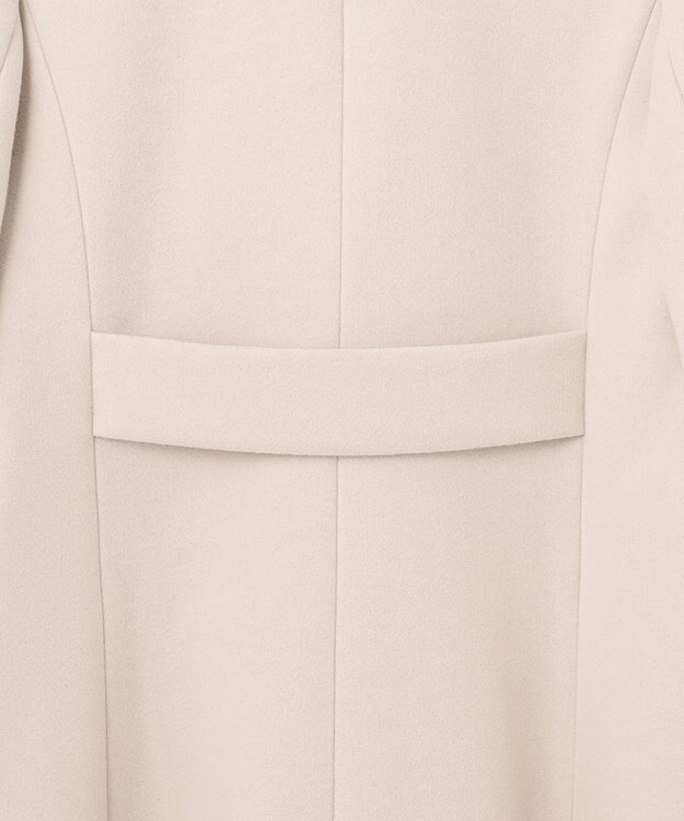 ANY SIS L ウールライクレディ チェスターコート アイボリーベージュ