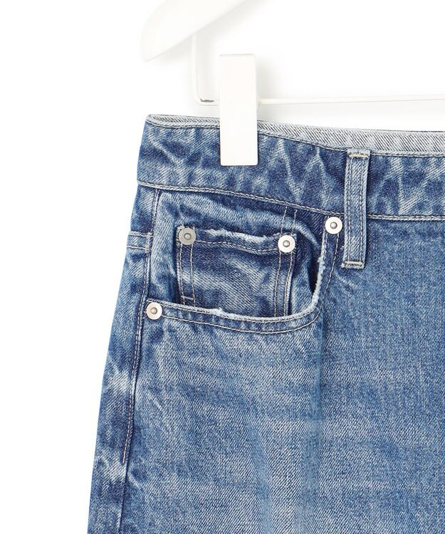 ICB 【洗える】ウォーターリサイクルデニム スカート ブルーデニム系