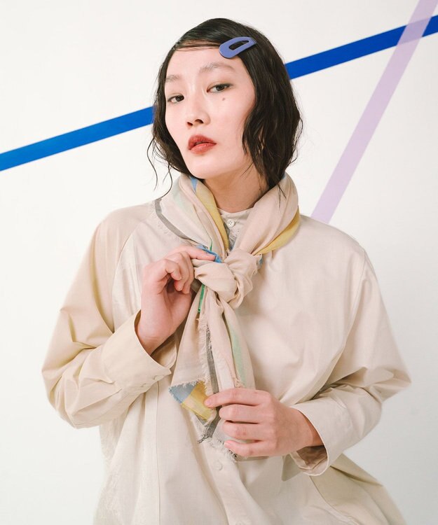 POLS 極細コットンストール Sサイズ ベージュ