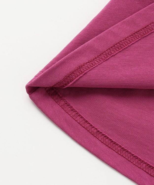 組曲 KIDS 【110-140㎝】マリンボーダー ワンピース ラズベリー