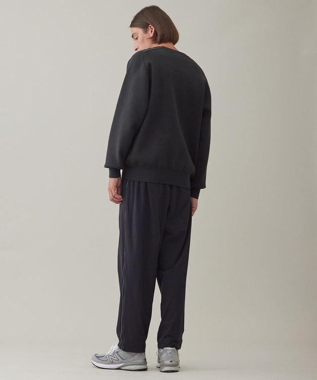 UNFILO ハイストレッチムーブ ワイドパンツ ブラック