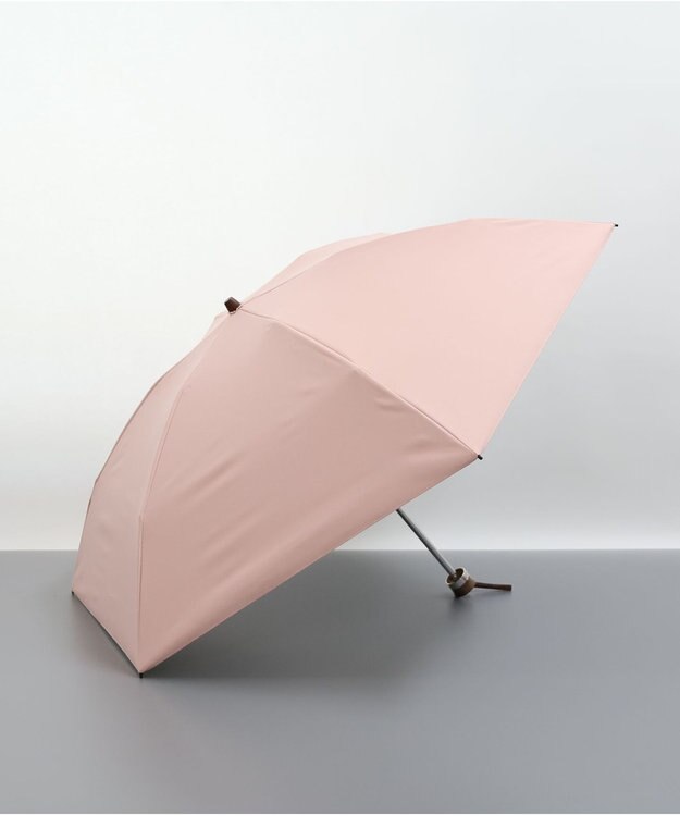 AURORA オーロラ　晴雨兼用折りたたみ傘（無地） フューシャピンク