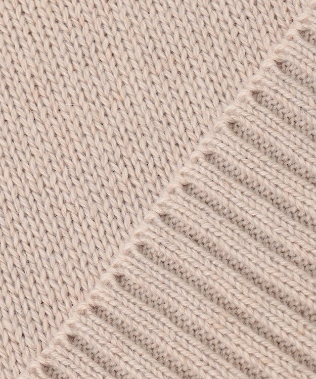 ANY ラムウールバックテイルニット アイボリー