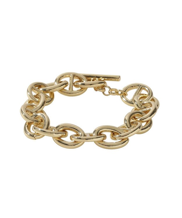 AMERICAN HOLIC アンカーチェーンMIXブレスレット Gold