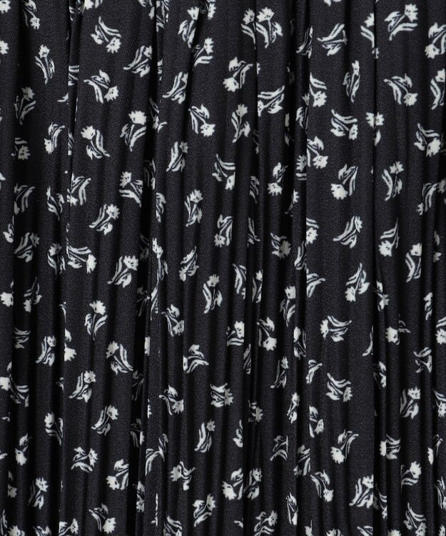 ANY SIS 【洗える】ナロー プリーツスカート ブラック系3