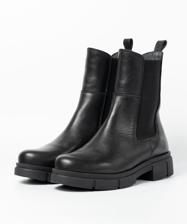 BONTRE 【BONTRE/ボントレ】ミドルサイドゴアブーツ ブラック