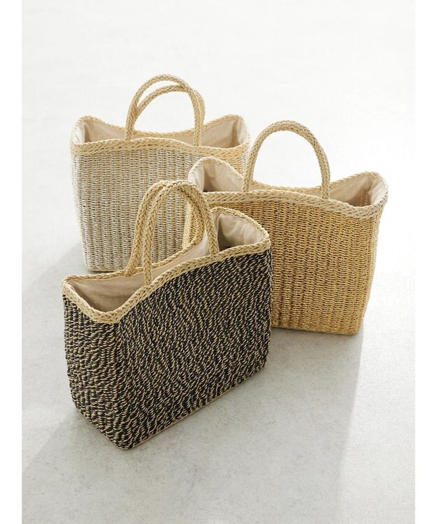 Green Parks ・ラメカゴバッグ Silver