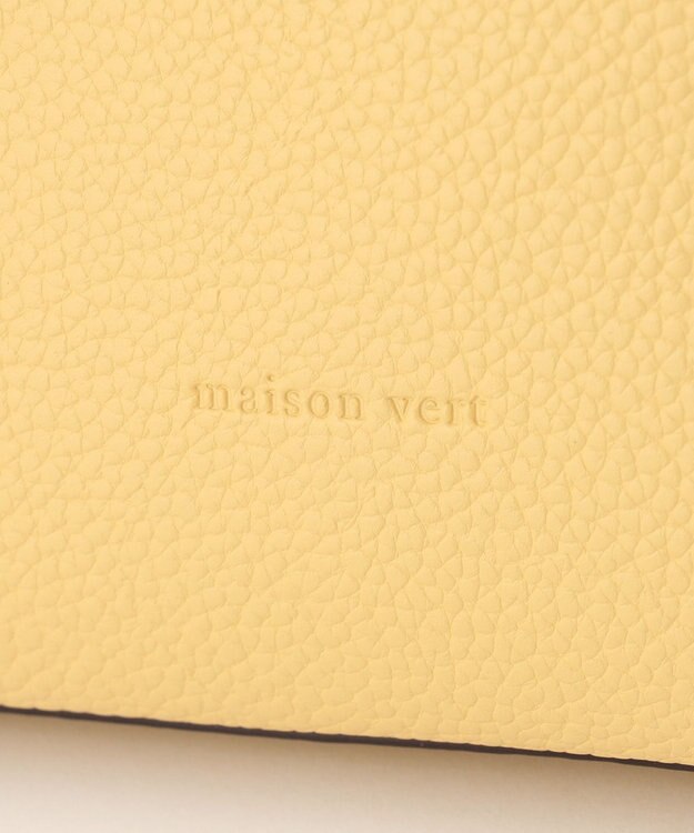 LA BAGAGERIE 【maison vert】 【超軽量/多収納】リボンハンドル2WAYバッグ イエロー