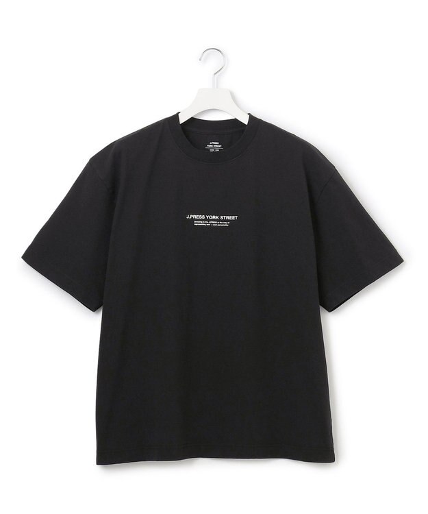 J.PRESS YORK STREET 【UNISEX】フォトプリント Tシャツ ”New York Subway” ブラック系