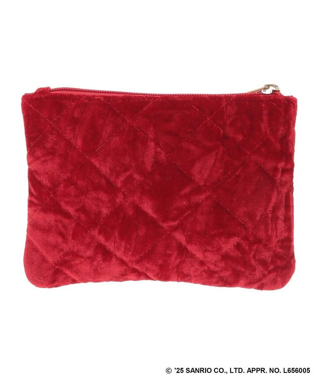 Green Parks キルトポーチ Red