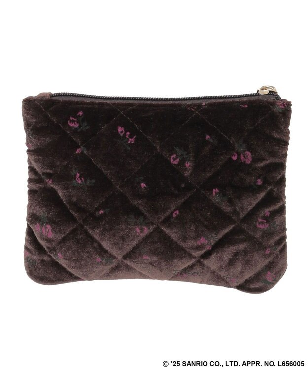 Green Parks キルトポーチ Brown