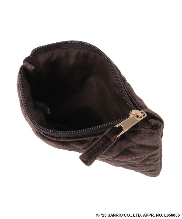 Green Parks キルトポーチ Brown