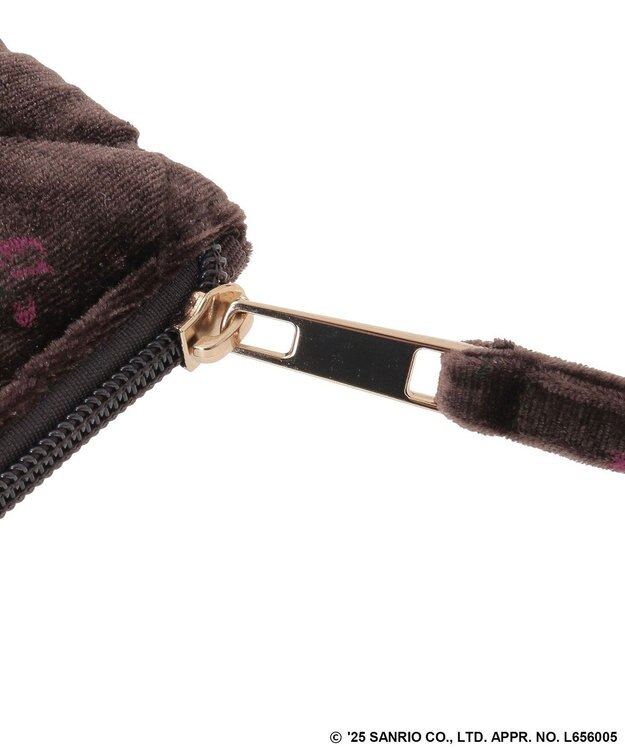 Green Parks キルトポーチ Brown