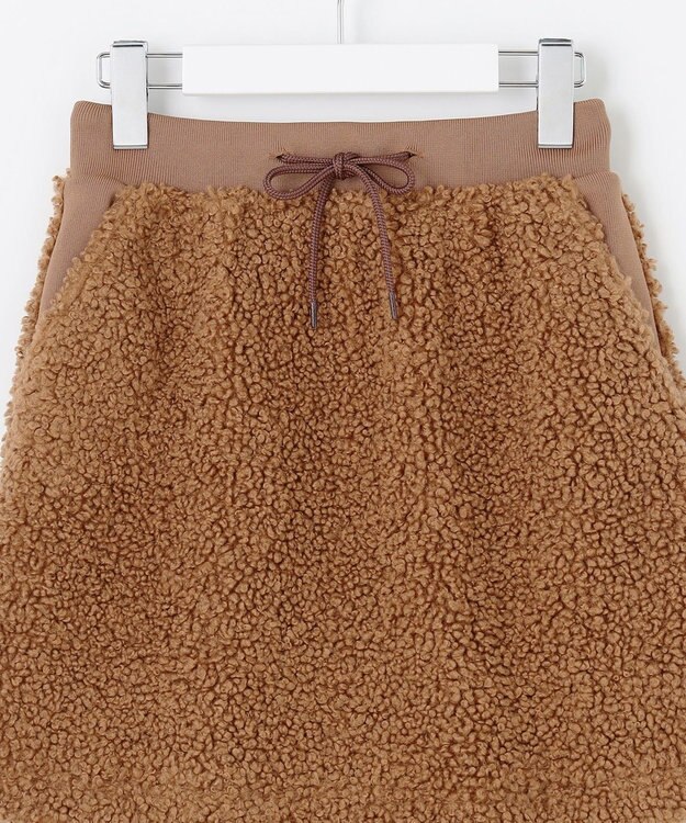 23区GOLF 【WOMEN】ボアスカート キャメル系