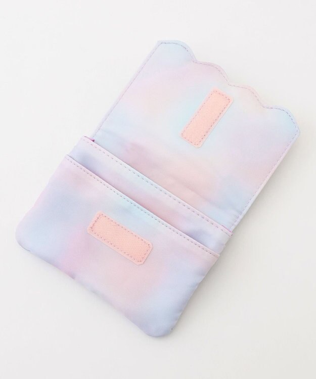 ANY KIDS リボン×ハート移動ポケット オーロラ