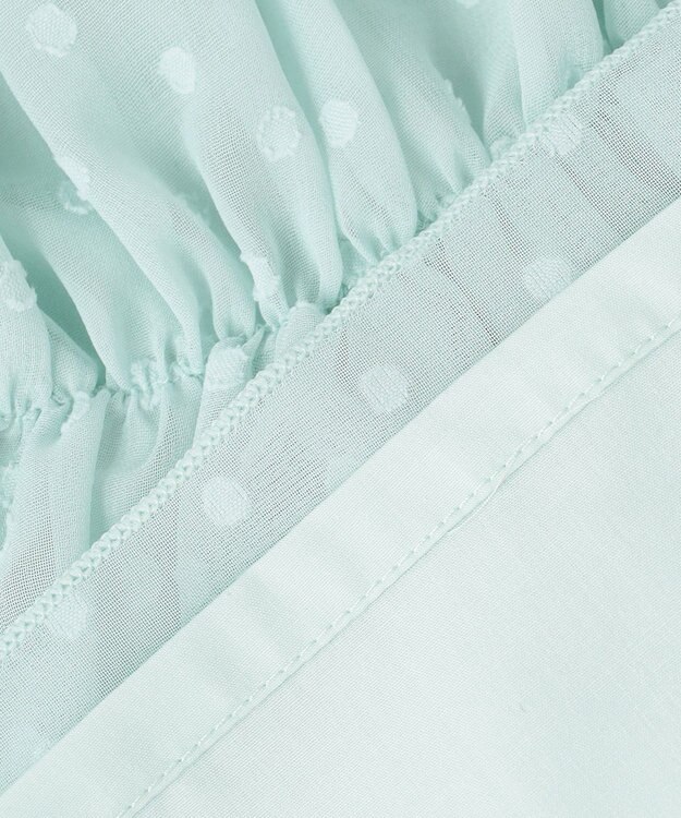 ANY KIDS 【一部店舗/WEB先行販売アイテム】2WAY シアードビーブラウス ミント