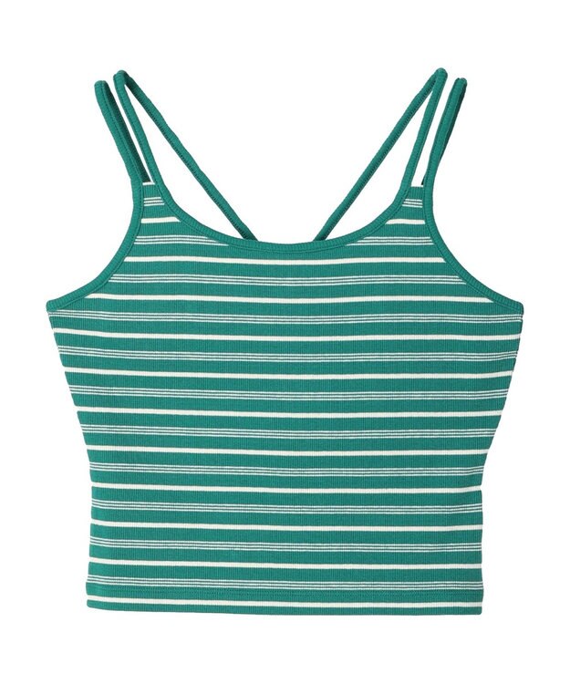 earth music&ecology クロップドキャミソール Off White