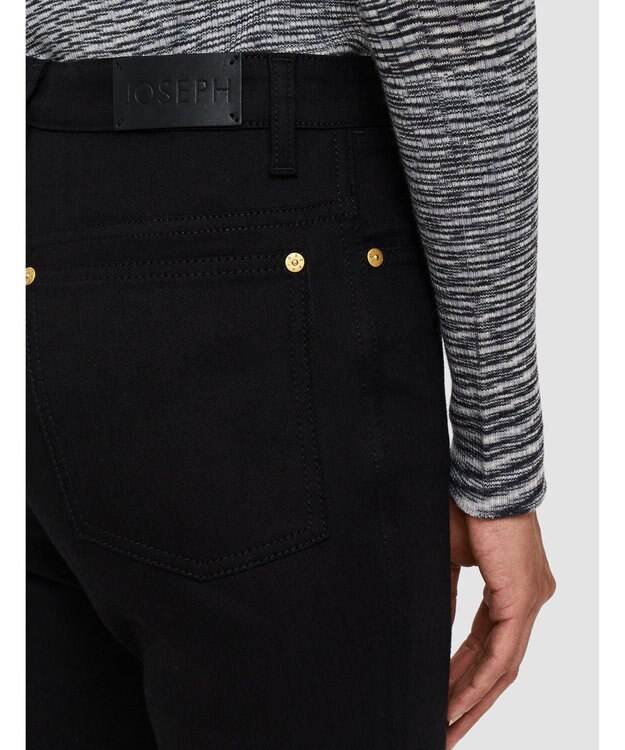 JOSEPH デニム　スリムトラウザーズ Raw Black