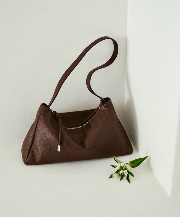 russet レザー2WAYショルダーバッグ(CE-1629) D.Brown