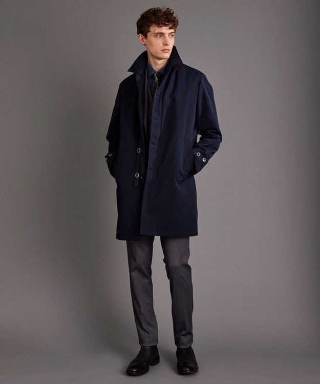 JOSEPH ABBOUD 【ストレッチ】ツィーディージャージ パンツ ライトグレー系