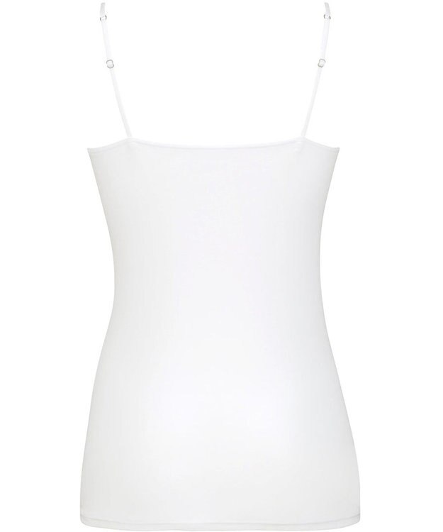 WACOAL インナー 綿100％(身生地) オーガニックコットンを使用 ムレにくい キャミソール レディース CLA129 /ワコール ホワイト