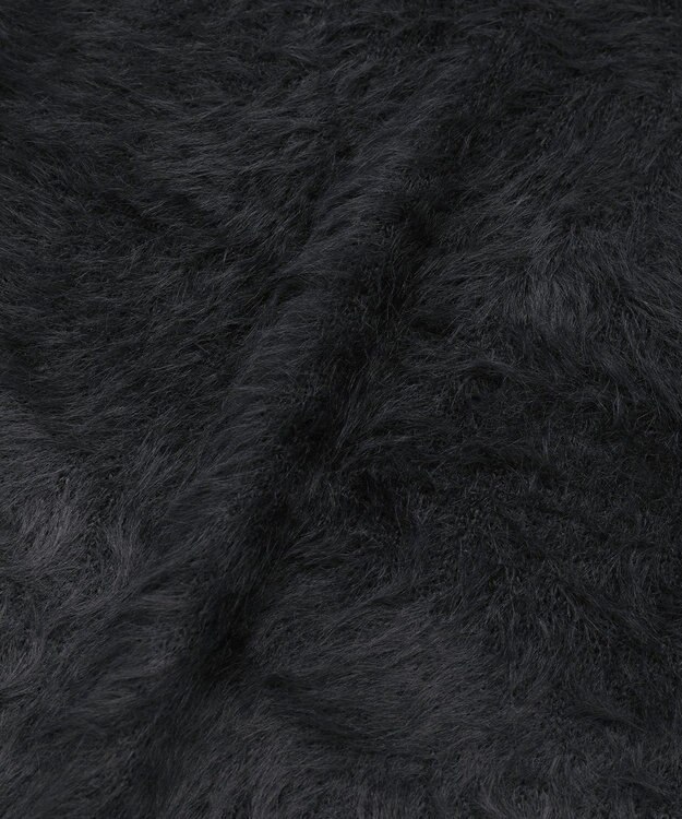 Green Parks ・Ｐｅｔｉｔ　Ｆｌｅｕｒ　シャギーニットベスト Black