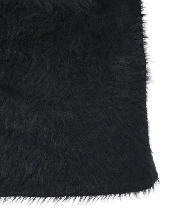 Green Parks ・Ｐｅｔｉｔ　Ｆｌｅｕｒ　シャギーニットベスト Black