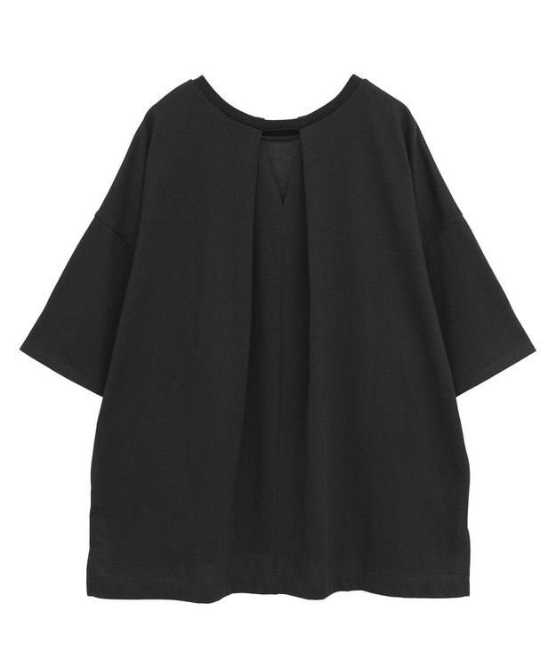 AMERICAN HOLIC 接触冷感バックオープンプルオーバー Black