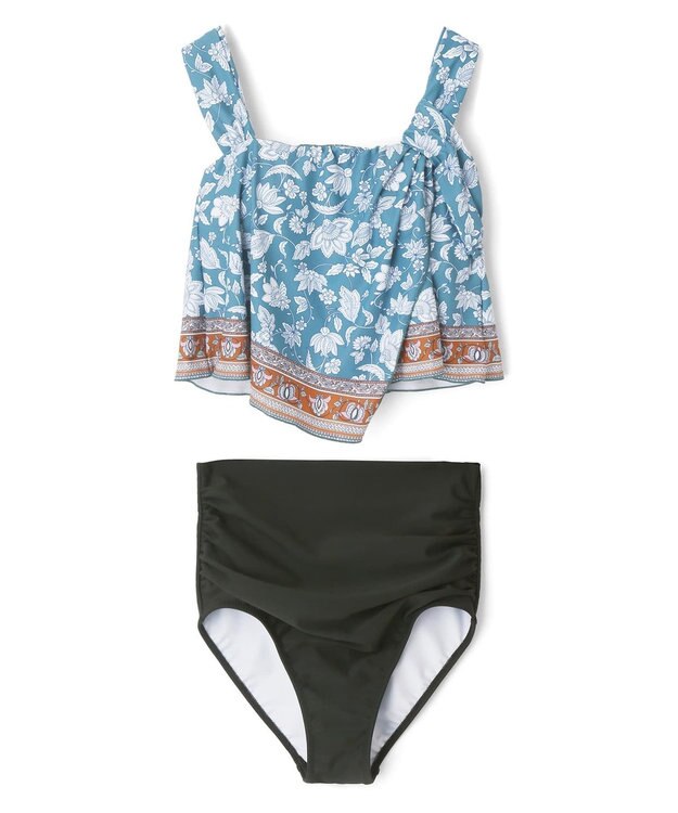 San-ai Resort（三愛水着楽園） 【SALE】ノンワイヤー水着　【San-ai Resort（サンアイリゾート）】 グリーン