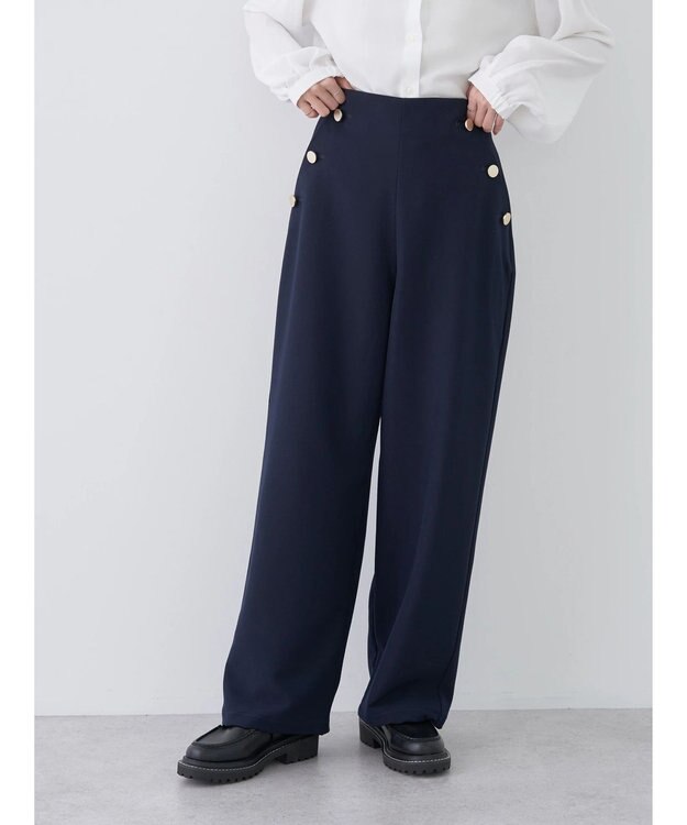 earth music&ecology マリンパンツ Navy