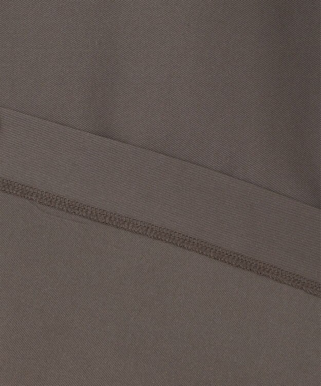 自由区 【洗える】オルタンシアフルールプリントコンビ カットソー オレンジ系